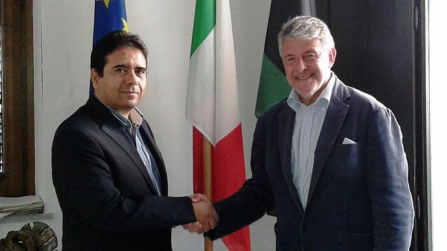 Visita lampo al Distretto del neo Console Libico in Sicilia Afelh Alzzlbi