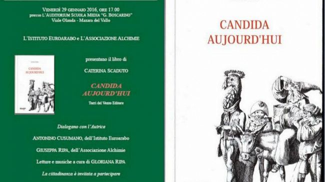 Istituto Euroarabo Mazara e l’Associazione Alchimie presentano il libro di Caterina Scaduto