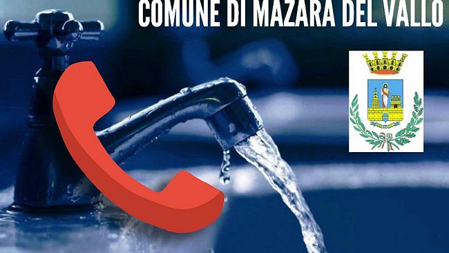 Mazara, numeri telefonici Ufficio Idrico