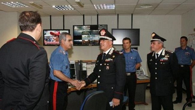 Il Generale Cataldo, in visita al comando provinciale dei Carabinieri