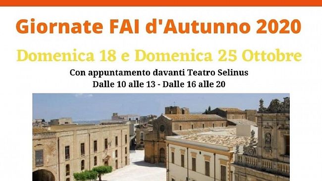 Le giornate di Autunno del Fai oggi e domenica prossima alla riscoperta delle meraviglie di Castelvetrano