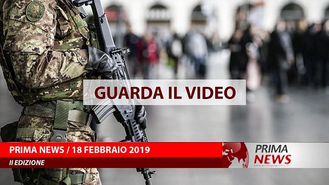 Prima News, 18 Febbraio, Seconda edizione