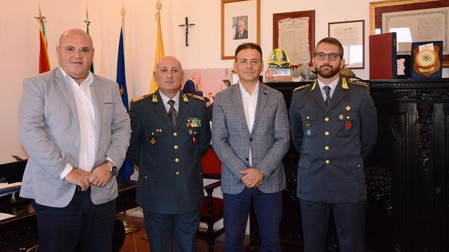 Mazara, cambio al comando della Sezione Operativa Navale della Guardia di Finanza