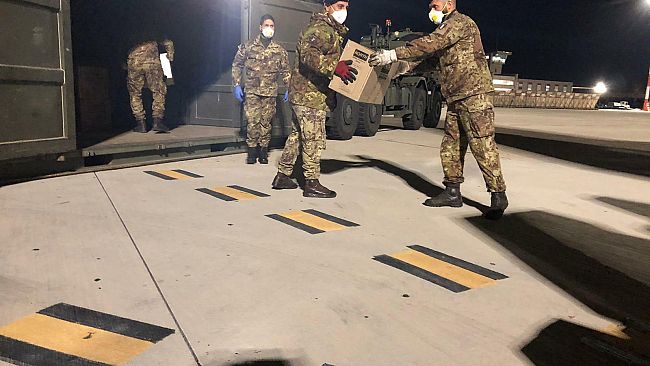 L’Esercito in Sicilia supporta la Protezione Civile nella lotta al Coronavirus