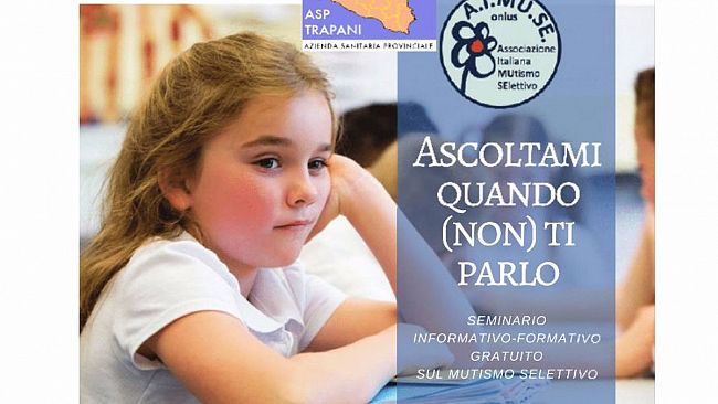 A Marsala un seminario sul mutismo selettivo