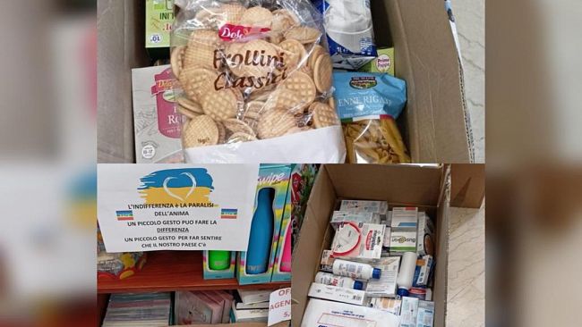 Mobilitazione per l'Ucraina: ecco come donare beni di prima necessità