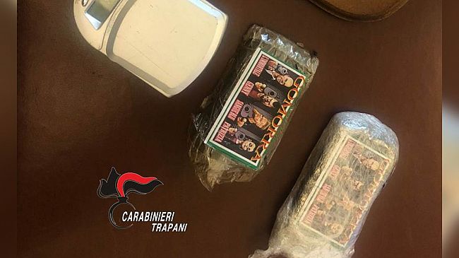 Trapani: spaccio di stupefacenti. Coppia in manette arrestata dai carabinieri