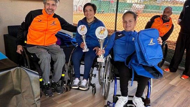 Tennis in carrozzina, successo di Beatrice Draghici del Circolo Tennis Mazara