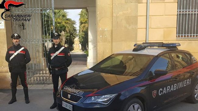Mazara: ritrovata dai carabinieri l’auto del comune rubata una settimana fa