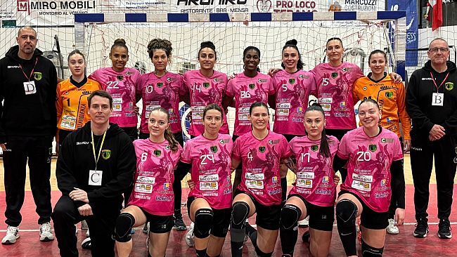 ​Handball Erice, vittoria netta a Teramo e primo posto matematico