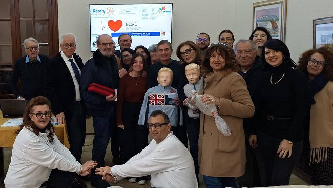 Marsala, organizzato dal Rotary Club corso di primo soccorso e utilizzo del defibrillatore automatico