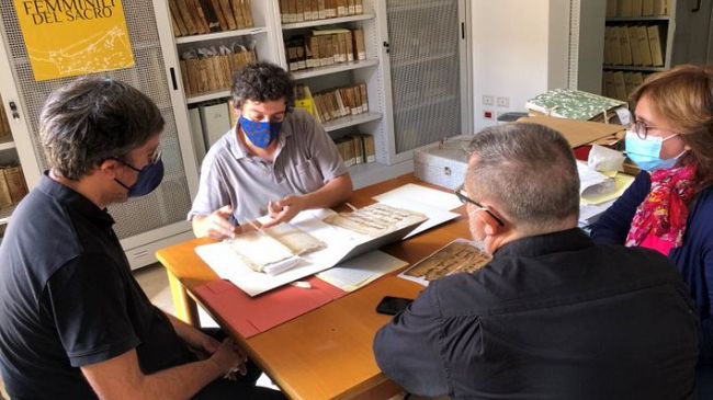 Straordinaria scoperta all'Archivio diocesano di Trapani