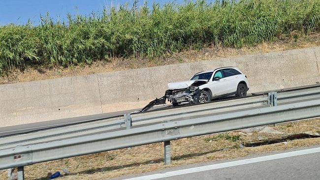 Incidente autonomo sulla A29 tra le uscite Trapani ed Alcamo