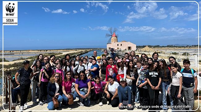 Marsala, conclusi gli incontri tra il WWF e l'Istituto Comprensivo Mario Nuccio