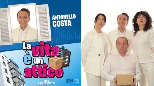 Mazara, Teatro Rivoli, al via il 2 dicembre la stagione teatrale 2023/24. Apre Antonello Costa