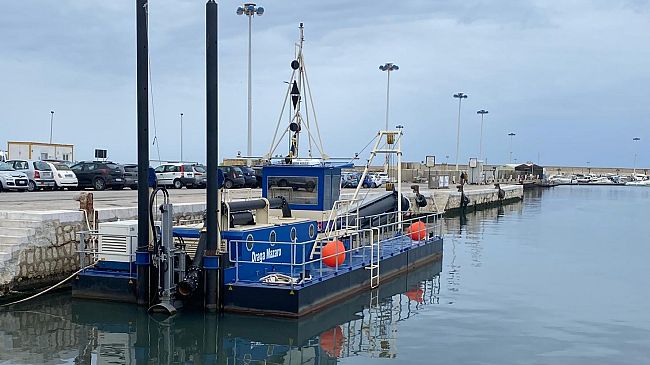 Mazara, contrasto all'erosione della spiaggia: affidato il servizio per l'utilizzo della moto draga comunale