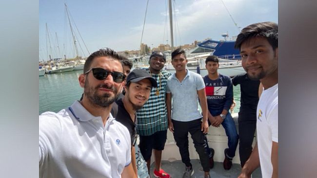 Integrazione in mare, i minori stranieri del SAI e gli studenti dell'Euroform 