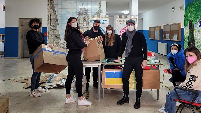 Interact e Rotaract per l'Ucraina