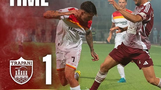 Trapani, il derby siciliano finisce in parità