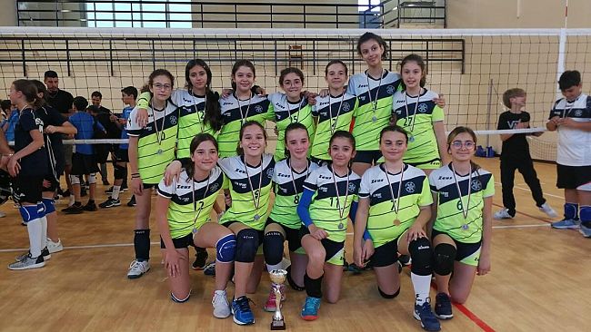 L'Under 12 della Free Volley Castelvetrano campione provinciale