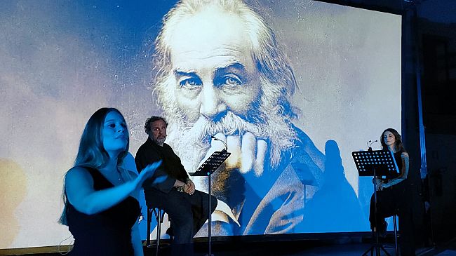 Estate Mazarese, emozionante la pièce teatrale dedicata al poeta Walt Whitman