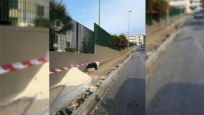 Alcamo: iniziano i lavori di manutenzione della Via Oneto