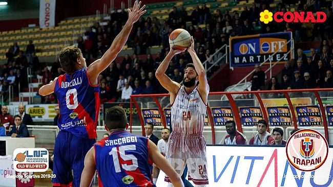 Basket, Trapani inarrestabile: batte anche Biella 73-69