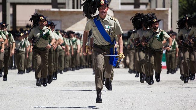 I bersaglieri celebrano i loro 183 anni di corsa