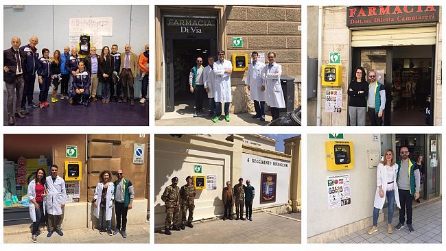 Trapani, verso una città “cardioprotetta”. Tutti i punti dove trovare un defibrillatore