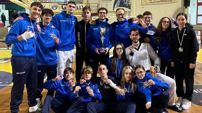 Dominio dell’ASD Taekwondo 2000 di Mazara al Campionato Regionale Sicilia