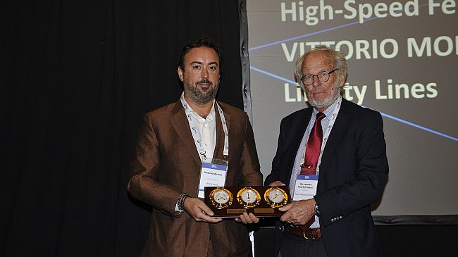 Alla “Vittorio Morace” il premio “Migliore Hight Speed Ferry del 2024” 