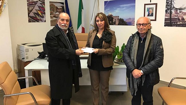 Erice, l'Associazione G.O.D. Tre Mari consegna il premio 