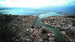 Mazara, Crollo della torre faro del porto