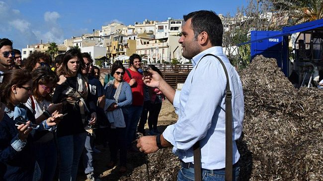 CASTELVETRANO – Il Liceo Scientifico di Castelvetrano scopre il macchinario per il recupero della Posidonia a Selinunte