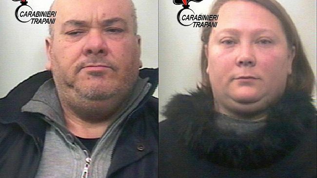 Marsala: Trovati in possesso di mezzo chilo di hashish. I Carabinieri arrestano due coniugi