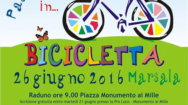 Marsala. Domenica 26 giugno “passeggiata in bicicletta”