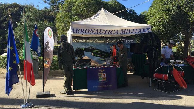 Trapani, L’Aeronautica militare presente alla “Settimana Europea per lo Sport e la Prevenzione”