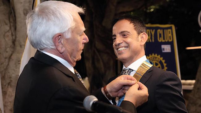 Giuseppe Abbate è il nuovo Presidente del Rotary Club Marsala: ieri il Passaggio della Campana