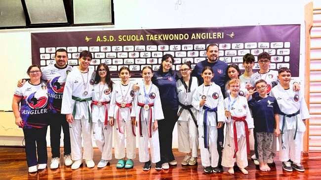 Mazara, gli atleti dell'ASD Scuola Taekwondo Angileri conquistano tante medaglie in diverse competizioni 