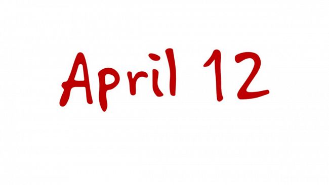 Accadde oggi: 12 Aprile 