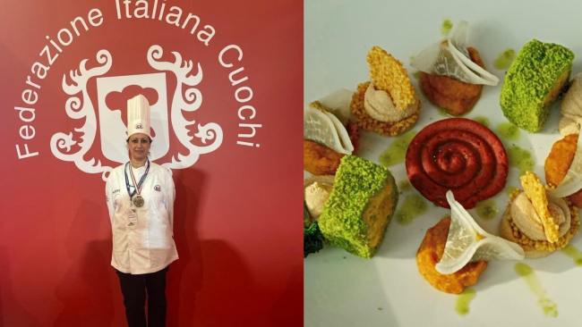 La mazarese Giovanna Panaccione bronzo ai Campionati della cucina Italiana 