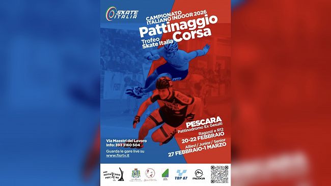 L’A.S.D. Polisportiva Saline Trapanesi presente ai Campionati Italiani Indoor di Pattinaggio Corsa