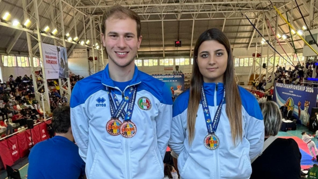 Gli atleti mazaresi Margiotta e Biosa sul podio al Mondiale di Karate in Argentina