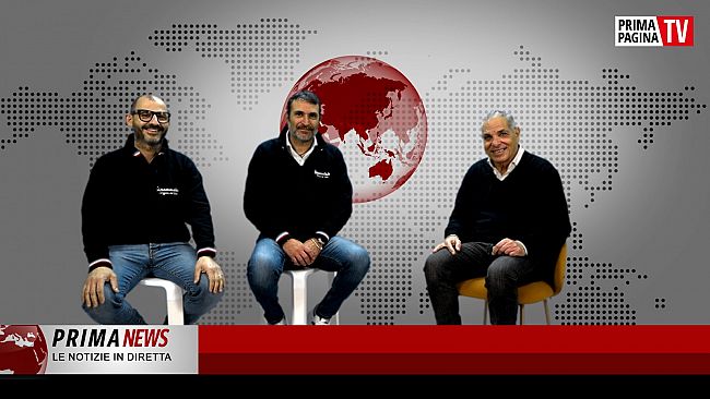 PrimaNews. 18 febbraio: ospiti Fabio Vassallo e Gaetano Di Stefano pres. e vicepres. Vespa Club Mazara del Vallo   