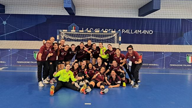 ​A2, Handball Trapani-Chiaravalle 24-22, le granata non si fermano più