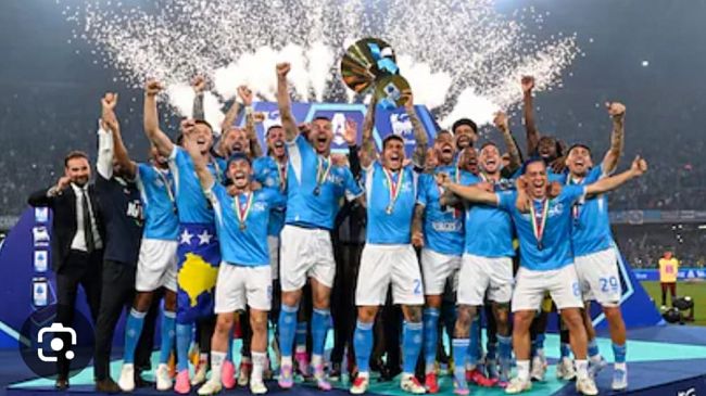 ​Calcio, Serie A, uno scudetto azzurro... Festa partenopea
