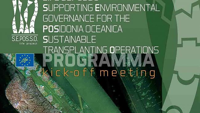 AMP “Isole Egadi” al convegno Life SEPOSSO per reimpianto in mare della Posidonia oceanica