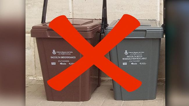 Mazara, il Primo maggio  non si effettua la raccolta differenziata dei rifiuti