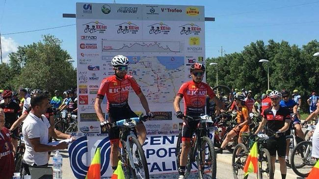 Ciclismo, grande successo per il “V trofeo Auriga – 100 km a coppie”