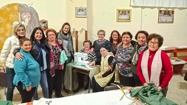 Campobello: in parrocchia il laboratorio di cucito